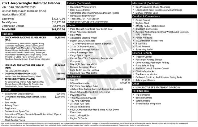 jeep wrangler unlimited 2021 1C4HJXDG6MW726383 image jeep wrangler unlimited 2021 1C4HJXDG6MW726383 image